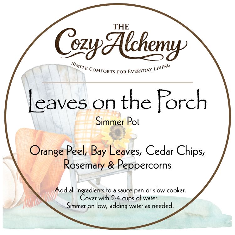 🍃 Leaves on the Porch