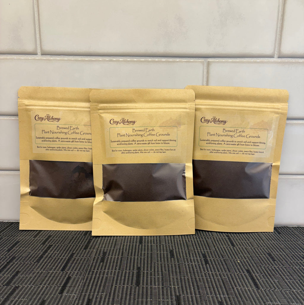 Brewed Earth – Plant Nourishing Coffee Grounds